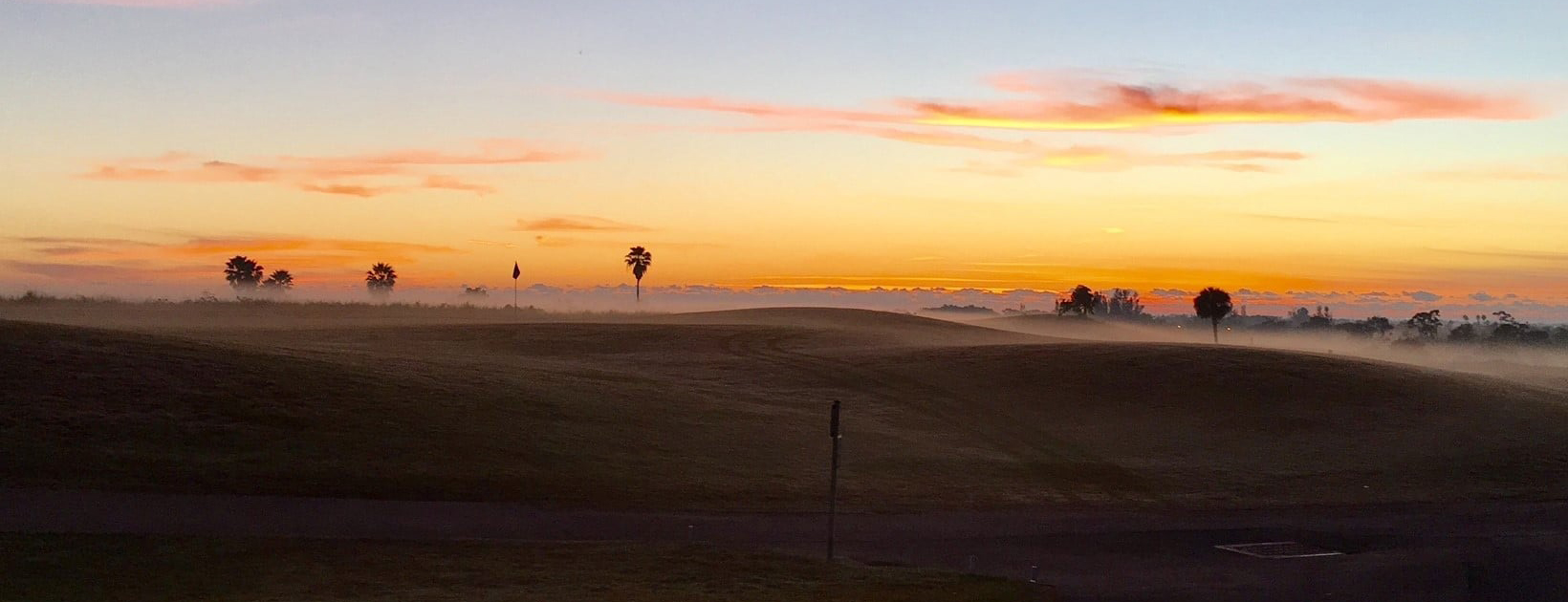 park ridge golf course at dusk outdoor